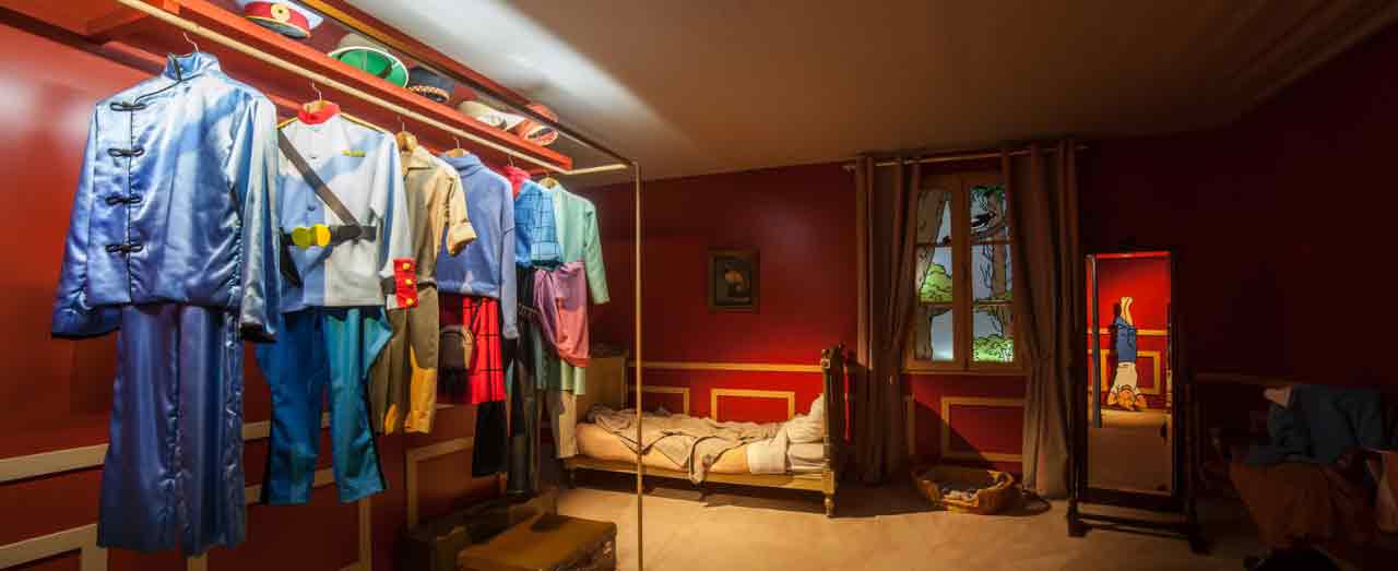 La Chambre de Tintin au château de Cheverny